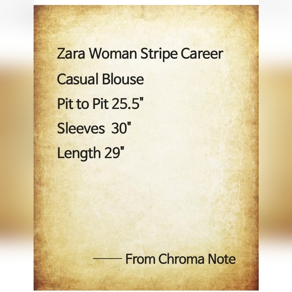 Zara Woman Blue Pinstripe Ruffle Shoulder Frill Button UP Long Sleeve Blouse PL - Picture 15 of 15